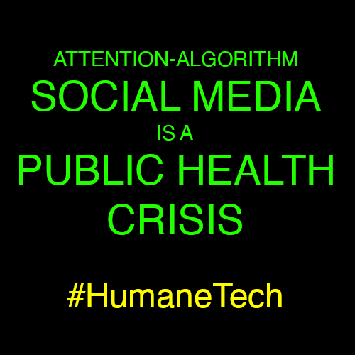Attention-Algorithm Social Media is a Public Health Crisis